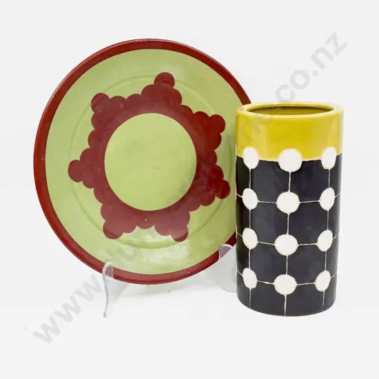 Decorative Vase & Plate