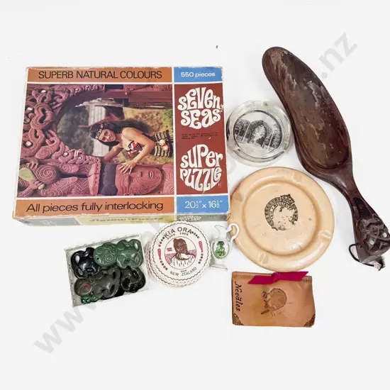 Qty of Assorted Vintage incl Air NZ Plastic Tikis etc