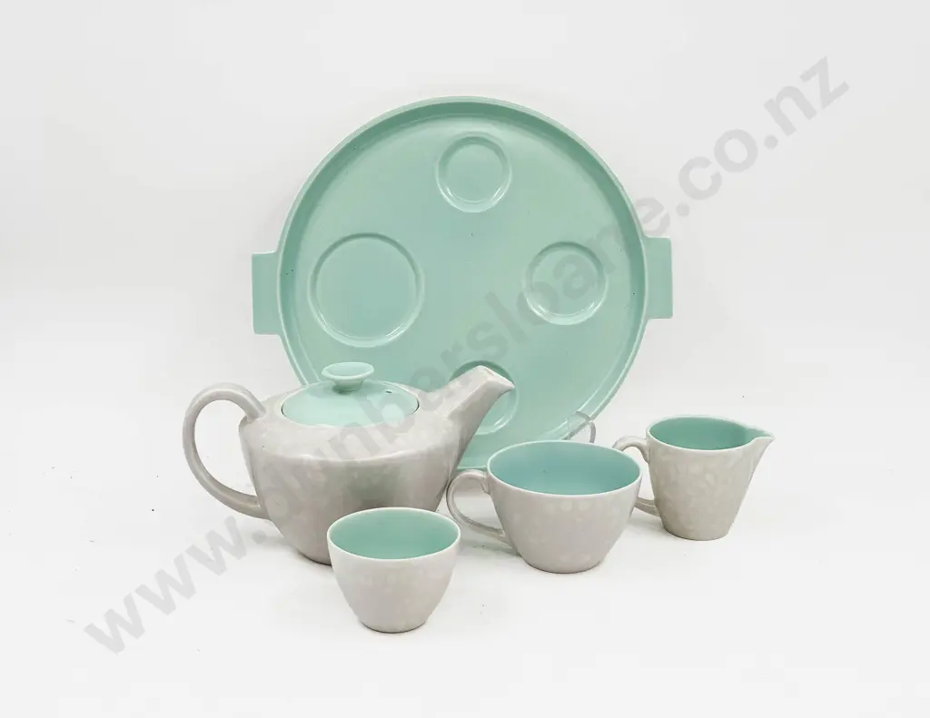 Poole Twintone Tea of One Set Image 1++