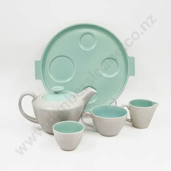 Poole Twintone Tea of One Set