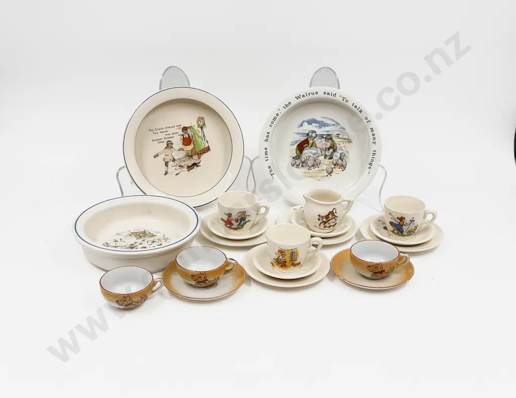 Qty of Assorted Nursery China Image 1++