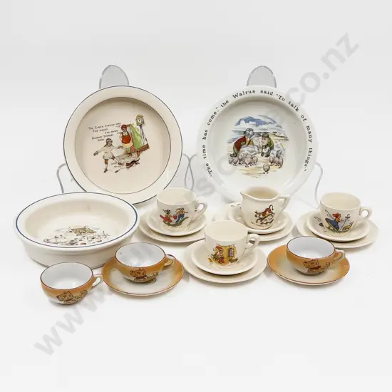 Qty of Assorted Nursery China