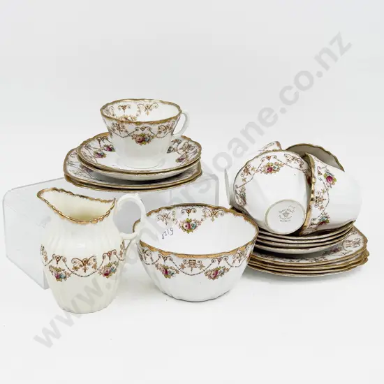 Royal Albert Fancy China Part Teaset