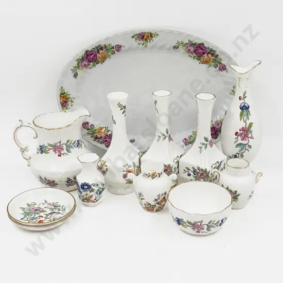 Qty of Assorted Fancy China incl Aynsley
