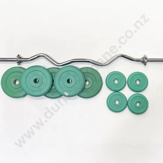 Qty of Assorted Vintage Weights with Bar