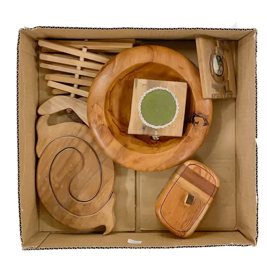 Qty of Assorted Woodware