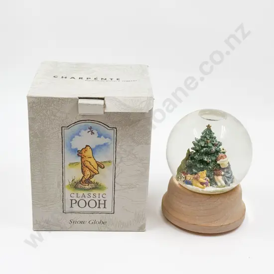 Boxed Michel & Company Winnie the Pooh Snow Globe
