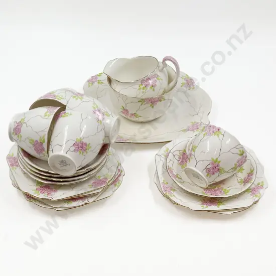 Fancy China Part Tea Set