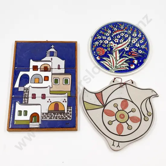 Three Assorted Decorative Wall Hangings