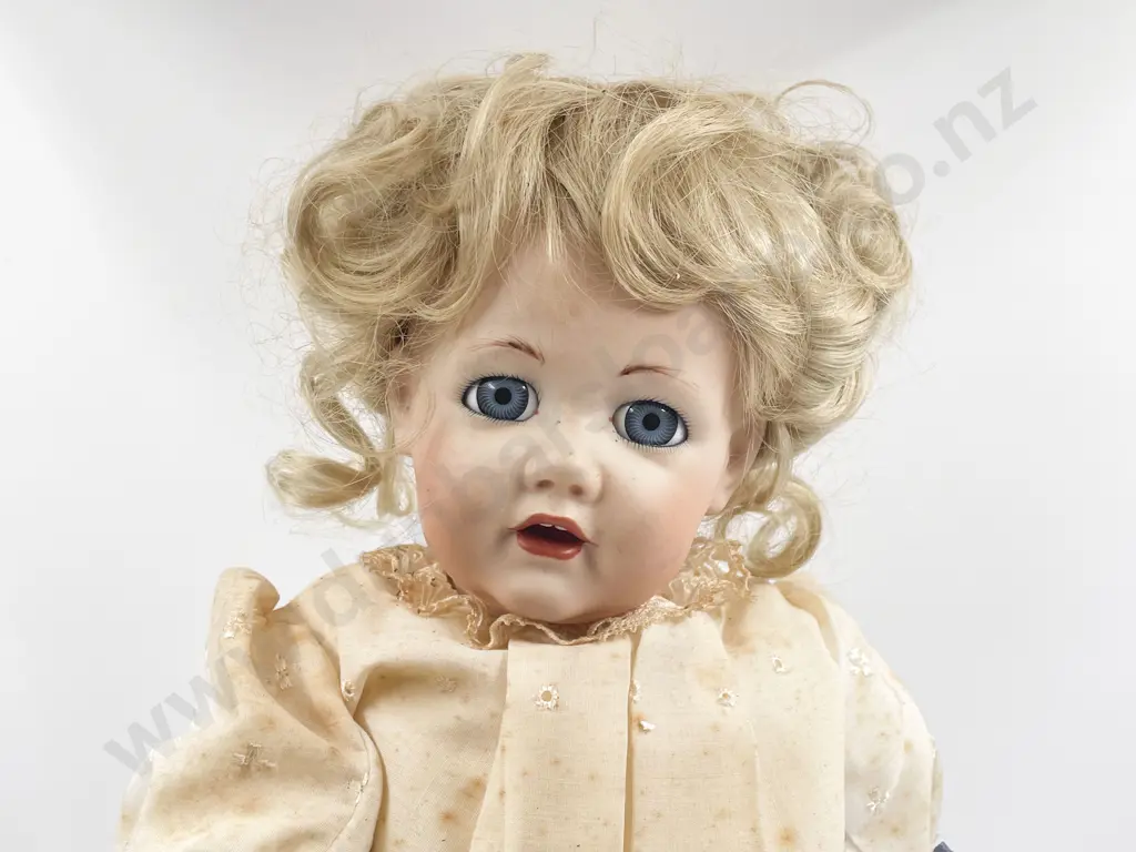 New Bisque Doll on Ball Jointed Composition Body Image 1++