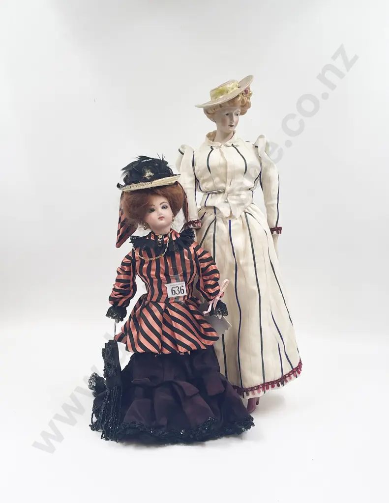 Two New Bisque Fashion Dolls Image 1++