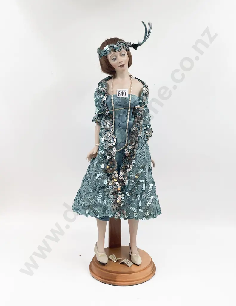 New Bisque Character Flapper Doll Image 1++