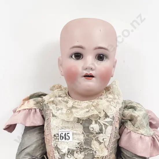 Antique Simon & Halbieg Bisque Doll on Composition Body
