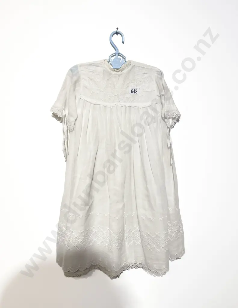 Cotton & Lace Cot Gown Image 1++