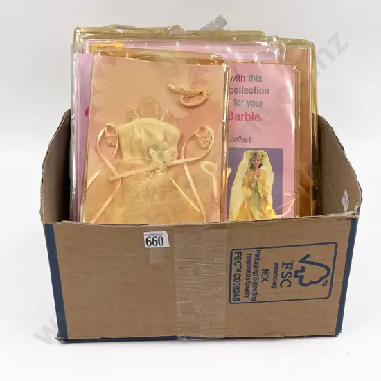 Six Barbie Costumes from Magazine Issue