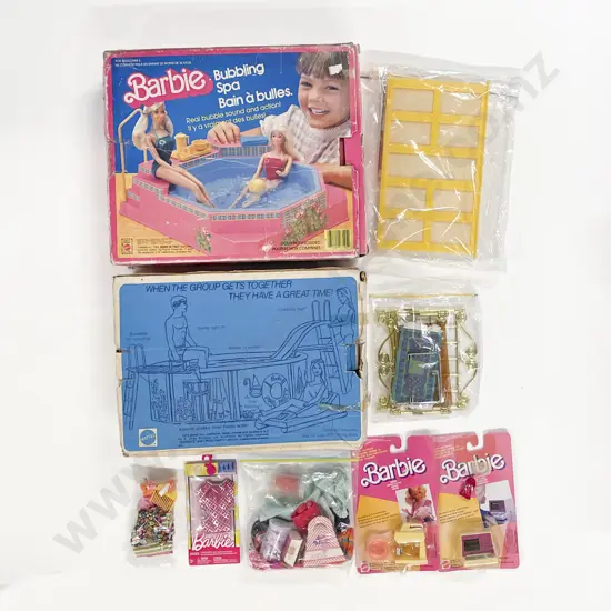 In Boxes Barbie Spa & Pool Party with Various Accessories