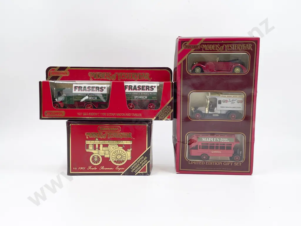 Special & Limited Edition Models of Yesterday Y-19 Fowler Y-27 Foden and Gift Set Image 1++