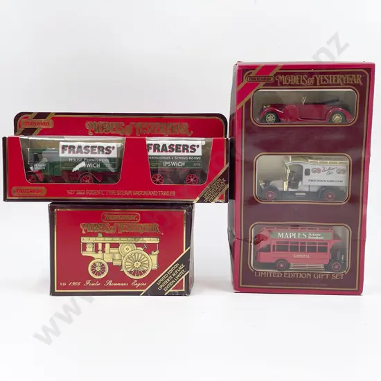 Special & Limited Edition Models of Yesterday Y-19 Fowler Y-27 Foden and Gift Set
