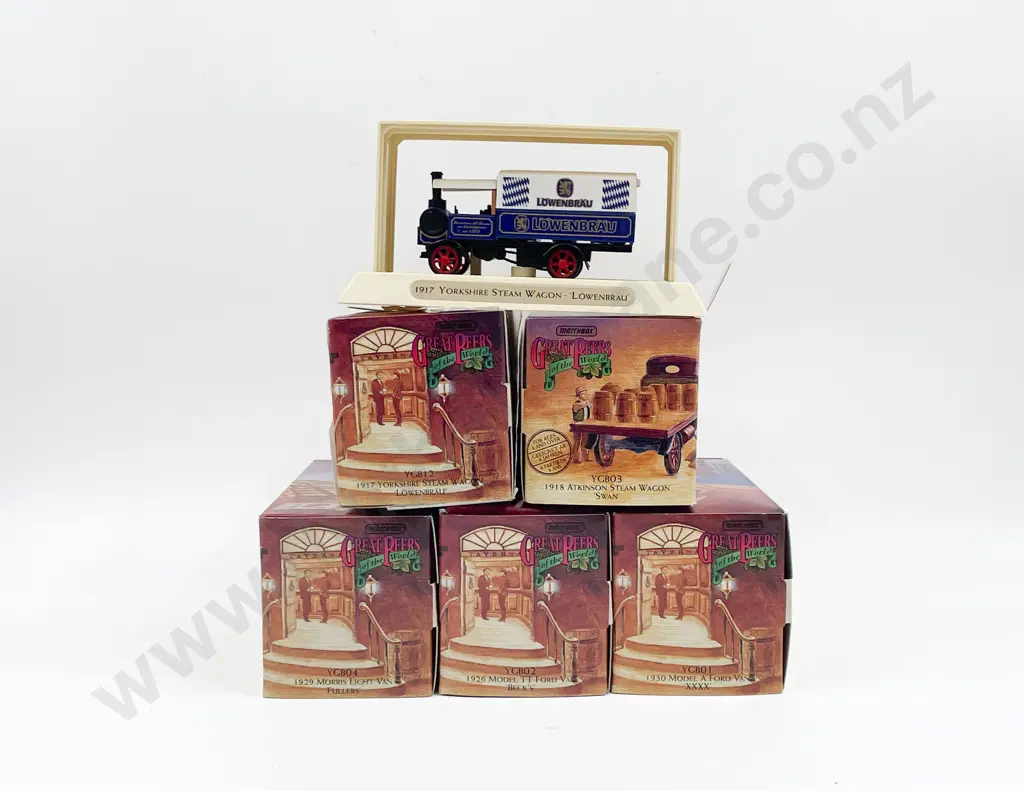 Matchbox Models of Yesteryear - Five Great Beers of The World Models Image 1++