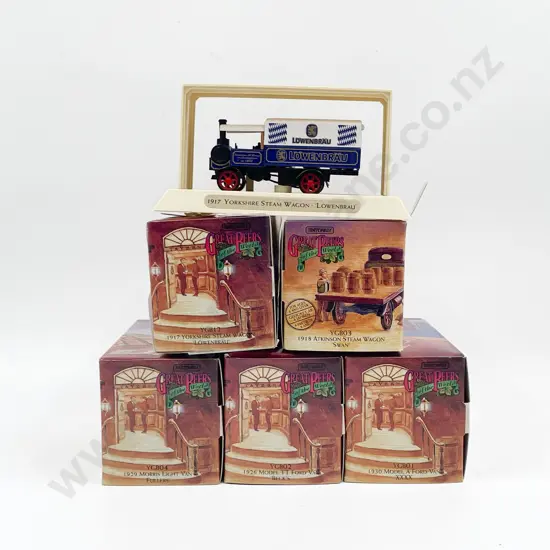 Matchbox Models of Yesteryear - Five Great Beers of The World Models