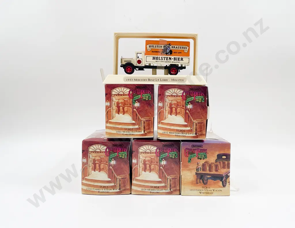 Matchbox Models of Yesteryear - Five Great Beers of The World Models Image 1++