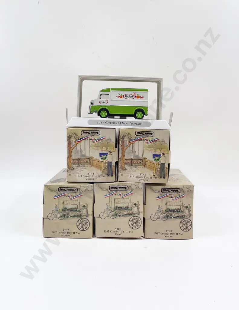 Five Matchbox Models of Yesteryear - Taste of France Models Image 1++