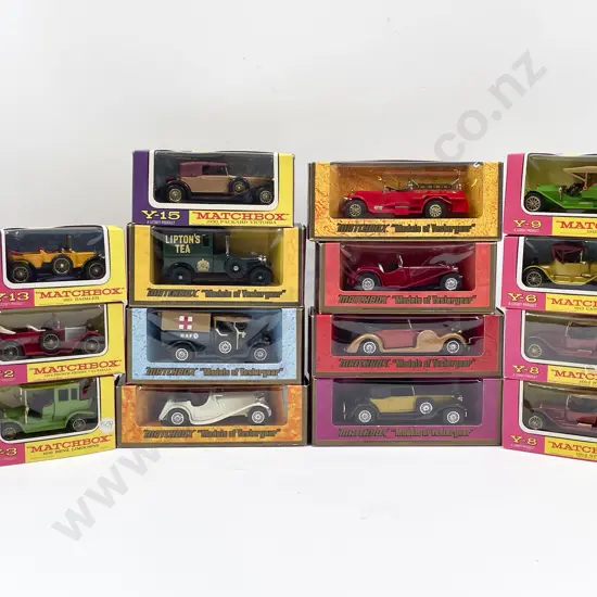 Fifteen Assorted Window Boxed Models of Yesteryear