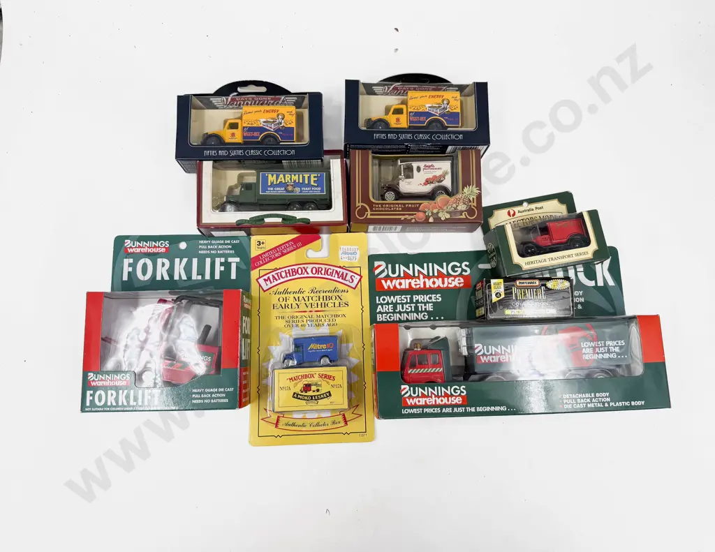 10 Various Manufacture Diecast Advertising Vehicles Image 1++