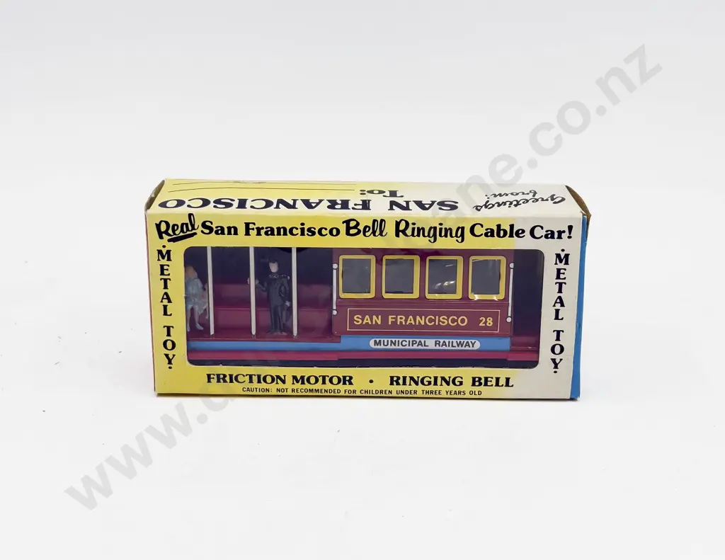 Boxed Made in China San Francisco Bell Ringing Cable Car Image 1++