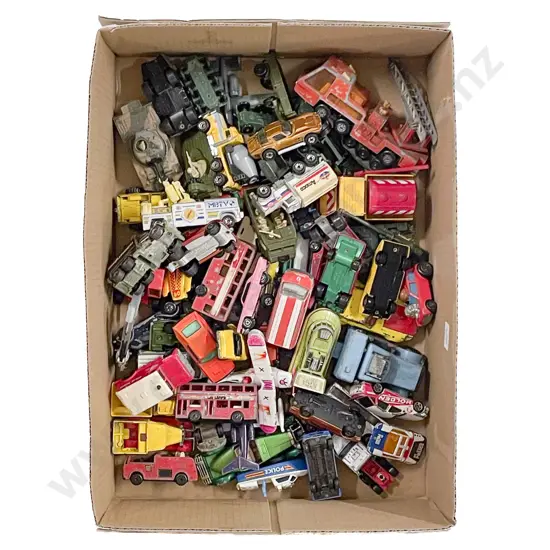 Qty of Assorted Diescast Matchbox Models (Play Worn)