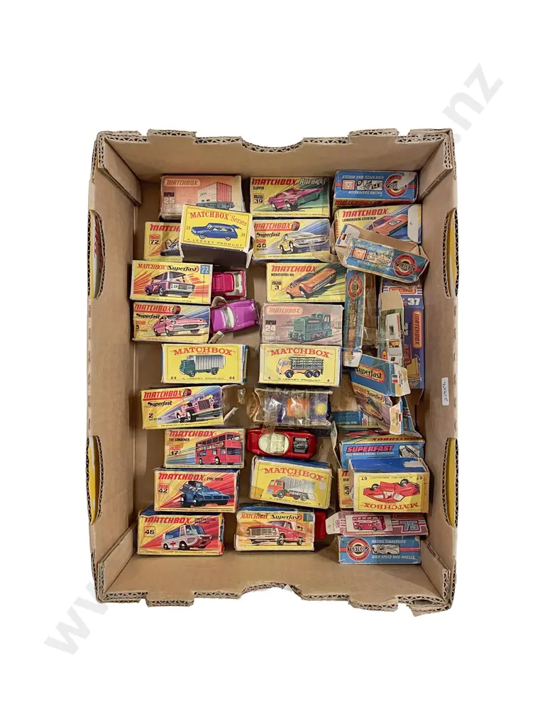 Qty Matchbox Part Boxed Models Empty Boxes (Play Worn) Image 1++