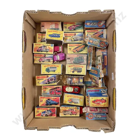 Qty Matchbox Part Boxed Models Empty Boxes (Play Worn)