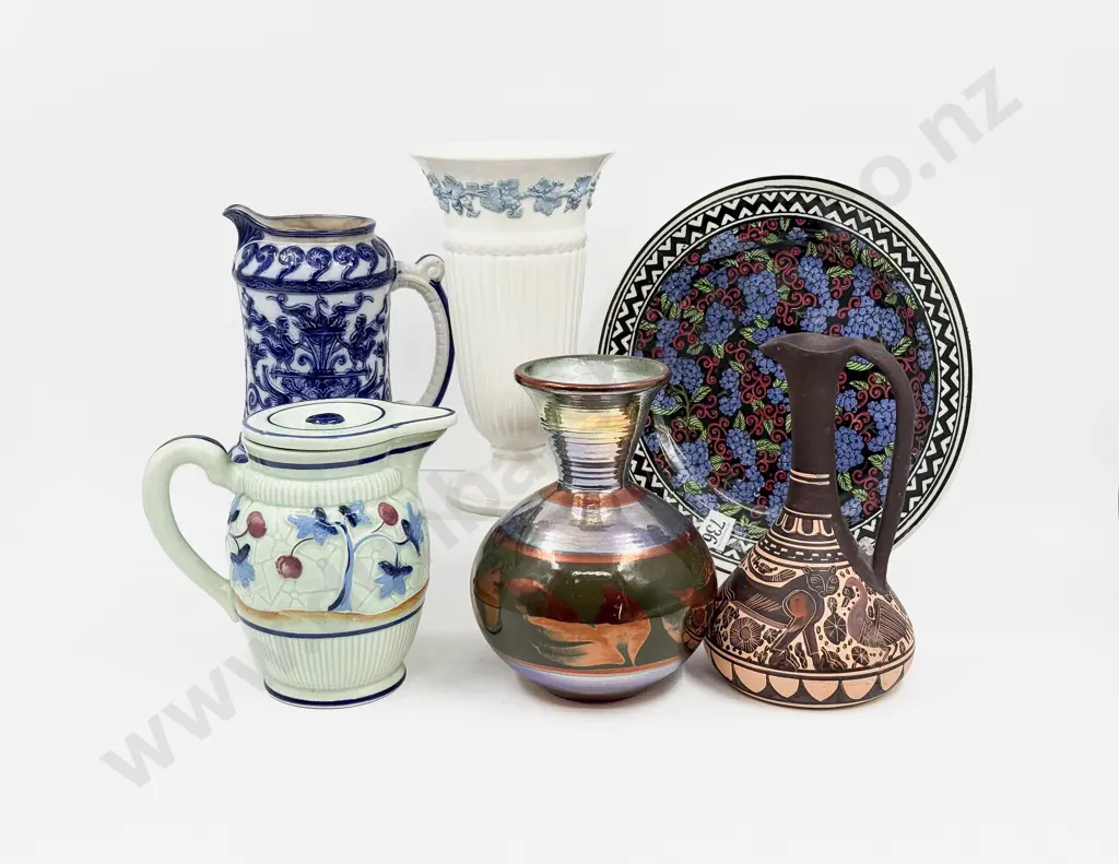 RD Plate together with Wedgwood Vase & Assorted Image 1++