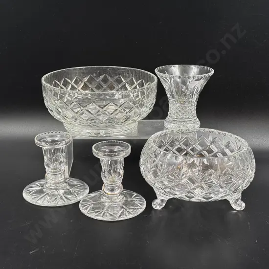 Qty of Assorted Crystal