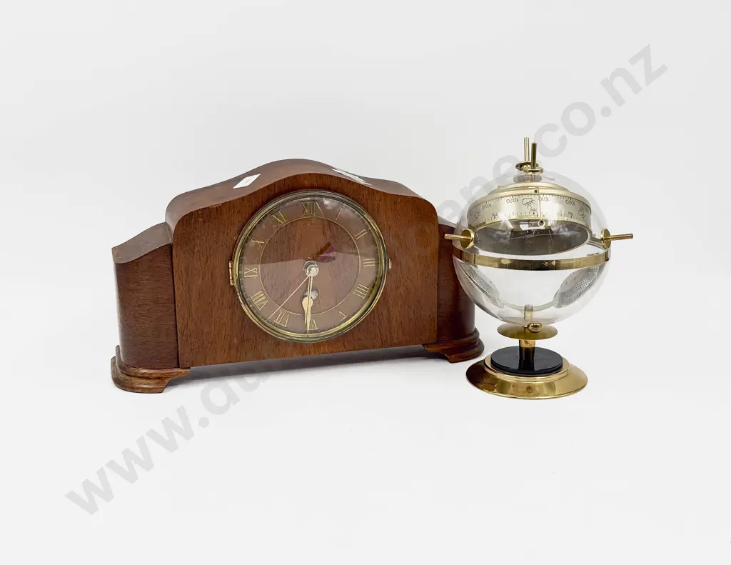 Mantle Clock & Sputnik Design Barometer Image 1++