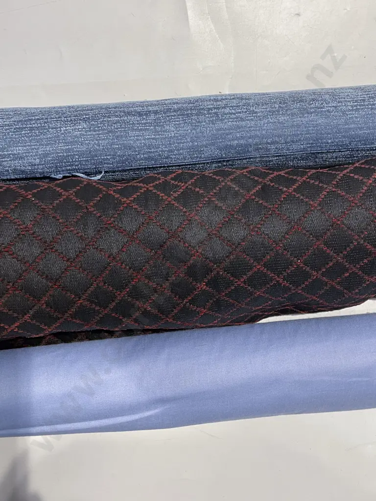 Three Bolts of Assorted Fabric Image 1++