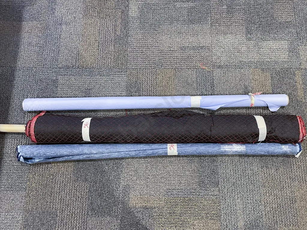 Three Bolts of Assorted Fabric Image 1++