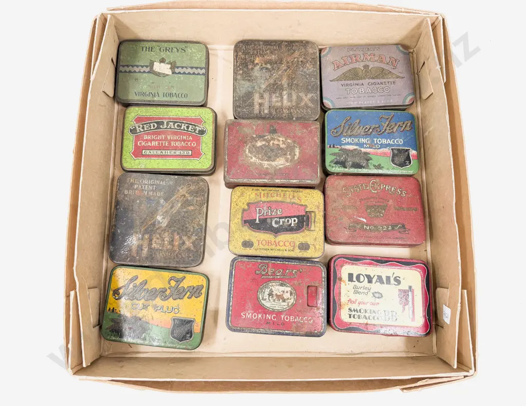 Qty of Assorted Vintage Tins Image 1++