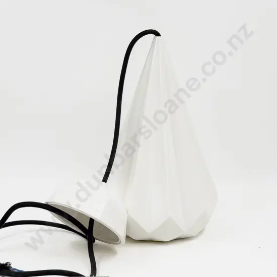 Modern Opaque White Glass Pendant Light