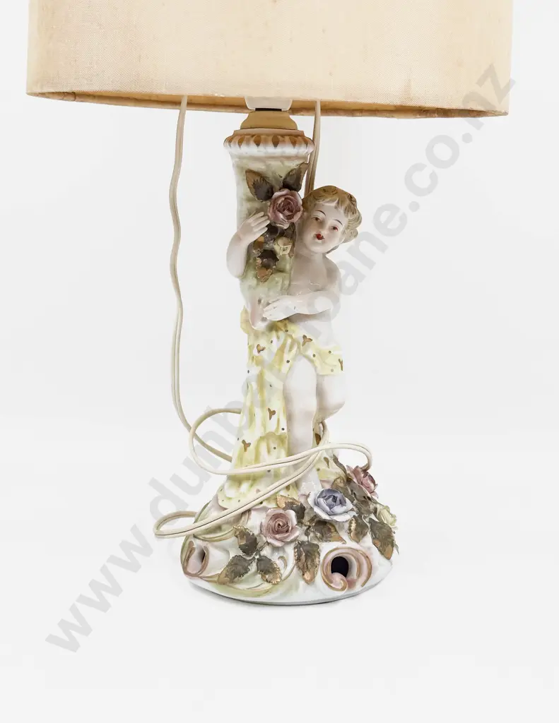 Figural China Table Lamp Base Image 1++