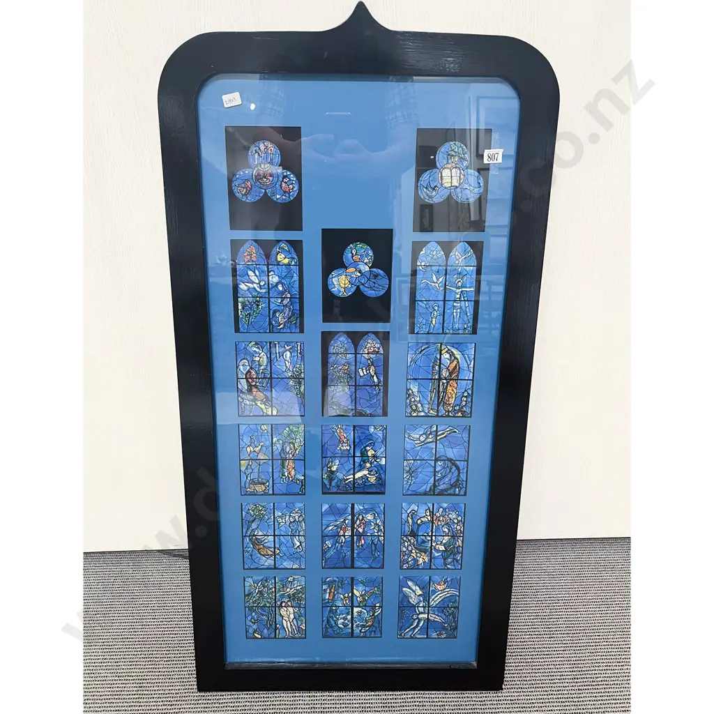 Large Decorative Framed Print together with Medieval Print on Board Image 1++