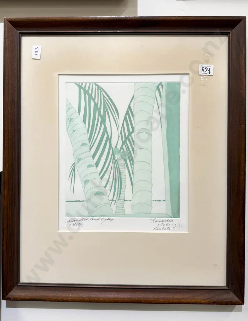 Claudia Pond Eyley - Romantic Etching - Ltd Ed 01/30 Image 1++