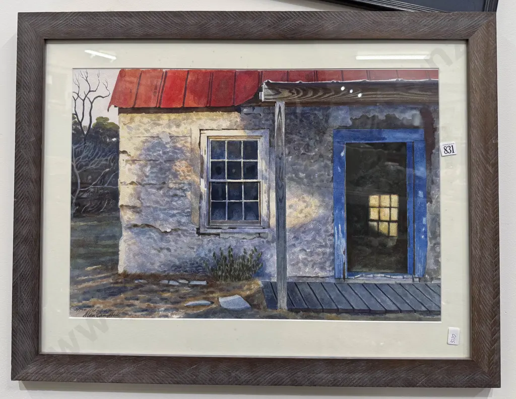 Ellen Campbell - Cottage Porch - Watercolour Image 1++