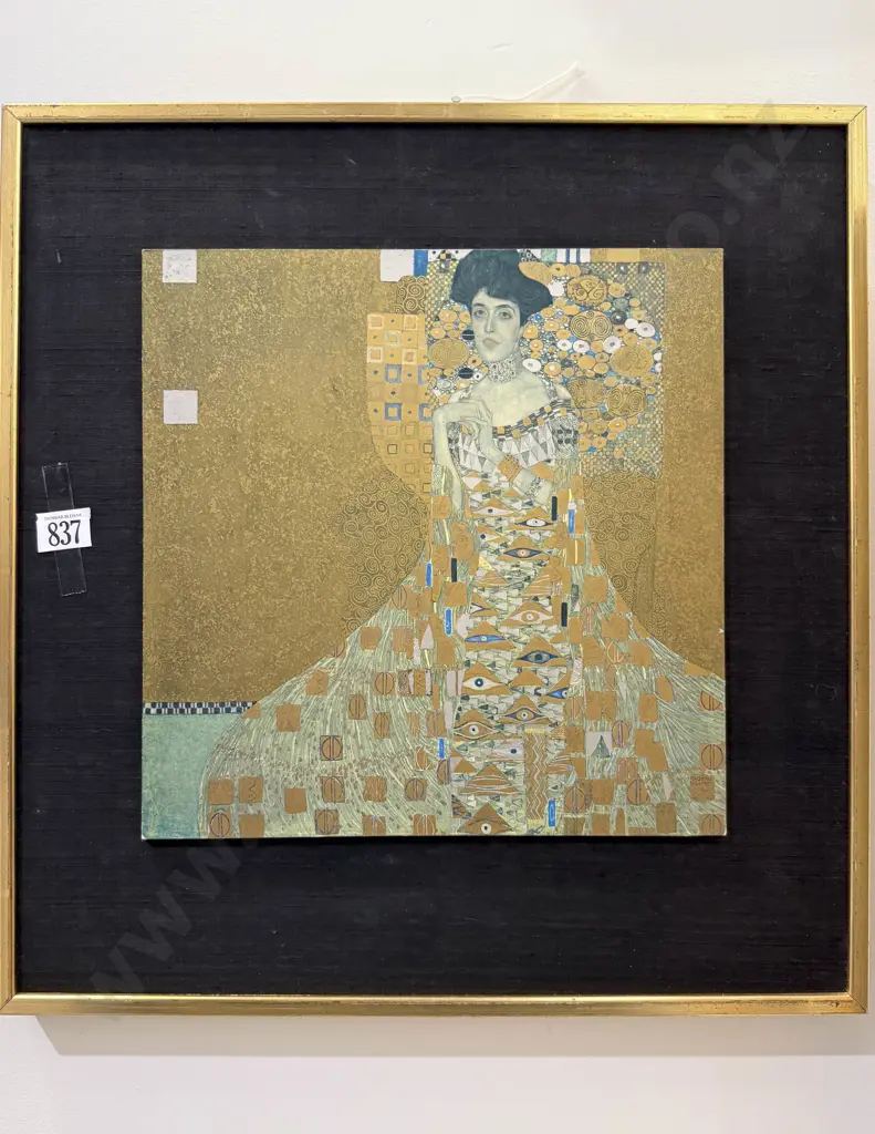 Gustav Klimt - "Adele Bloch- Bauer I - Reproduction Print Image 1++
