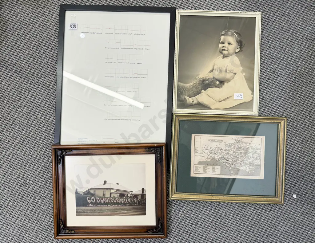 Four Assorted Framed Prints Image 1++
