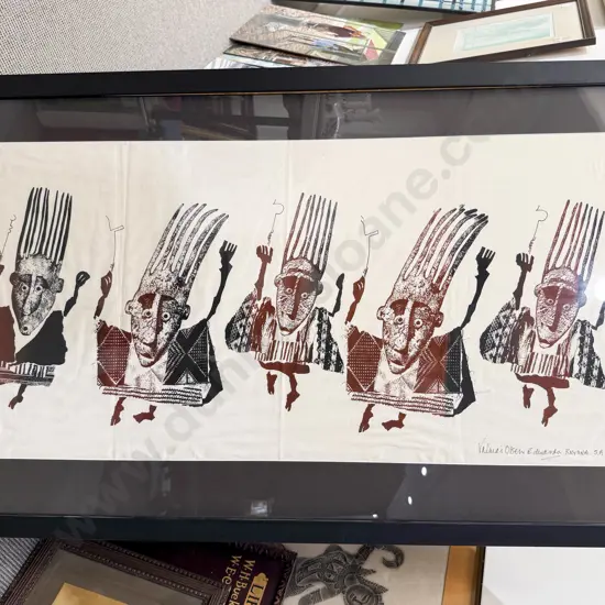 Valuai Olsen Edwards - "Kaysna South Africa" - Mixed Media on Linen