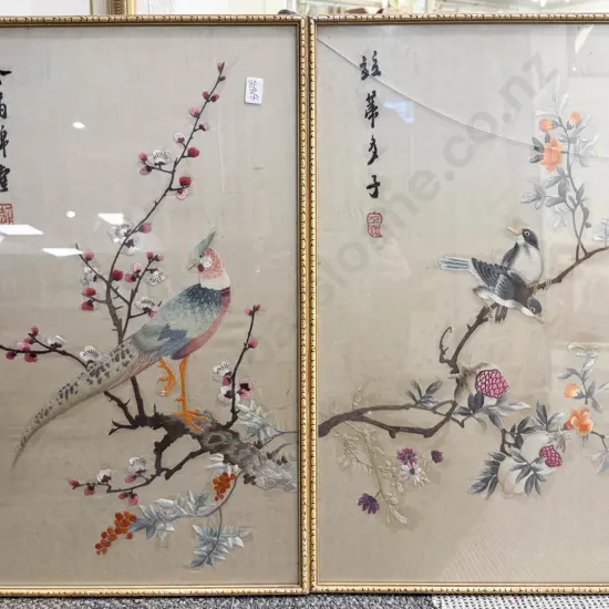 Two Chinese Needleworks