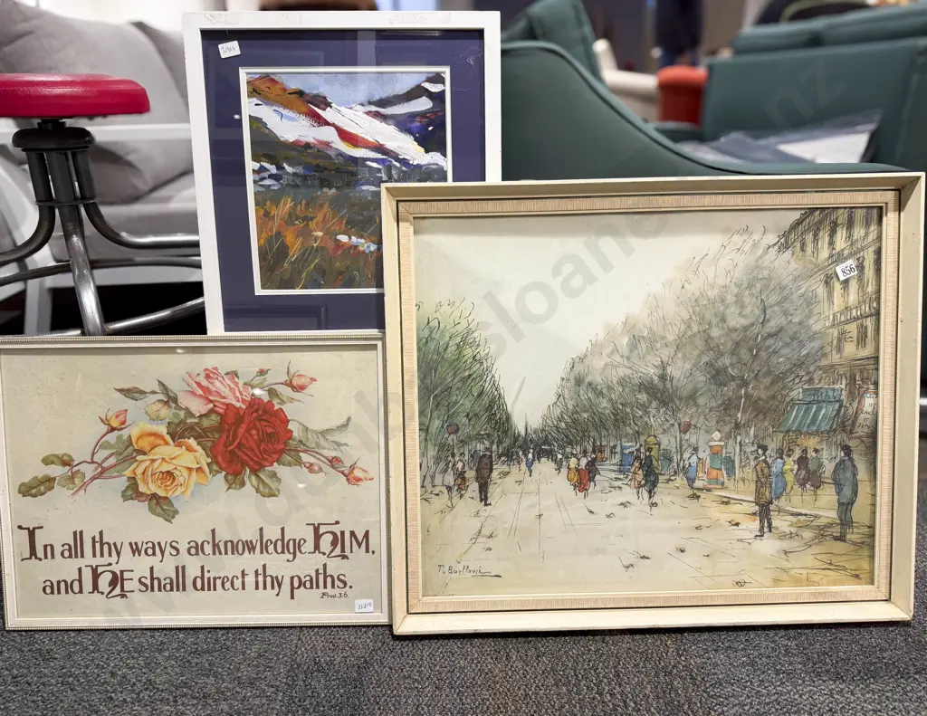 Three Framed Prints Image 1++