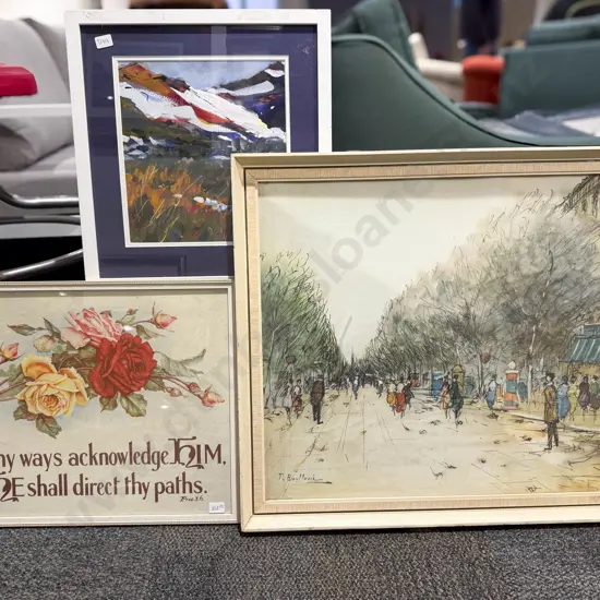 Three Framed Prints