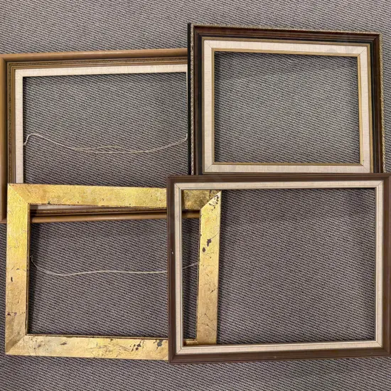 Box of Assorted Empty Frames